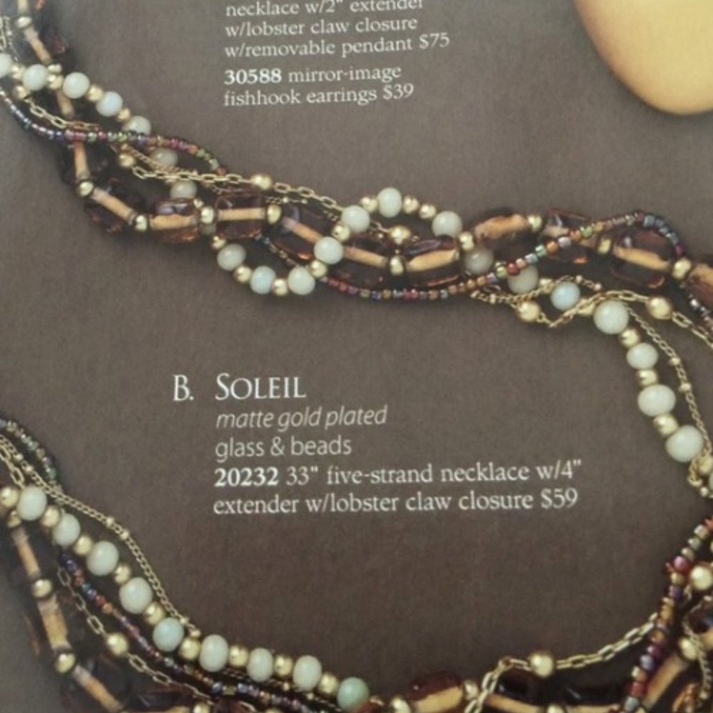Premier Designs "Soleil" necklace